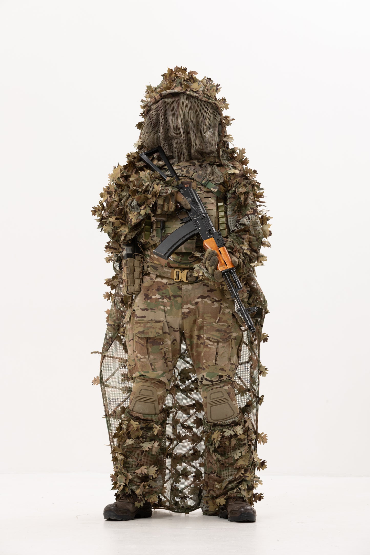 Накидка Ghillie V 1 з листям