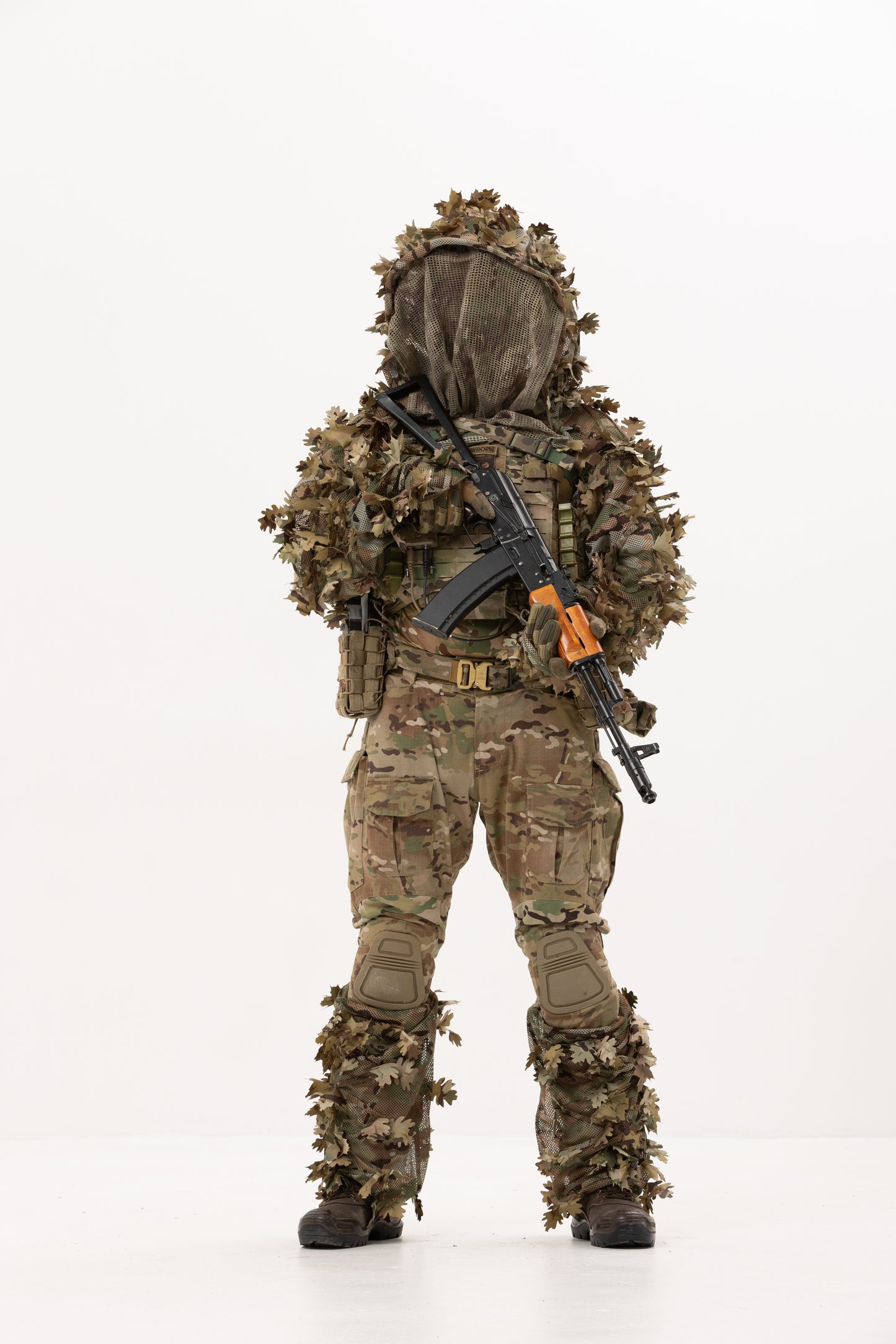 Накидка Ghillie V 1 з листям