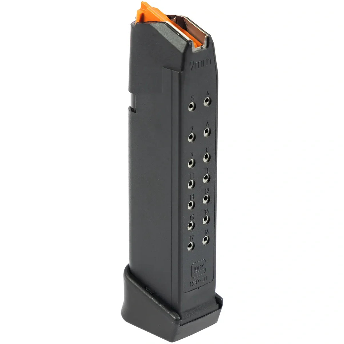 Магазин Glock 17/19 9 мм (9х19) на 19 патронів