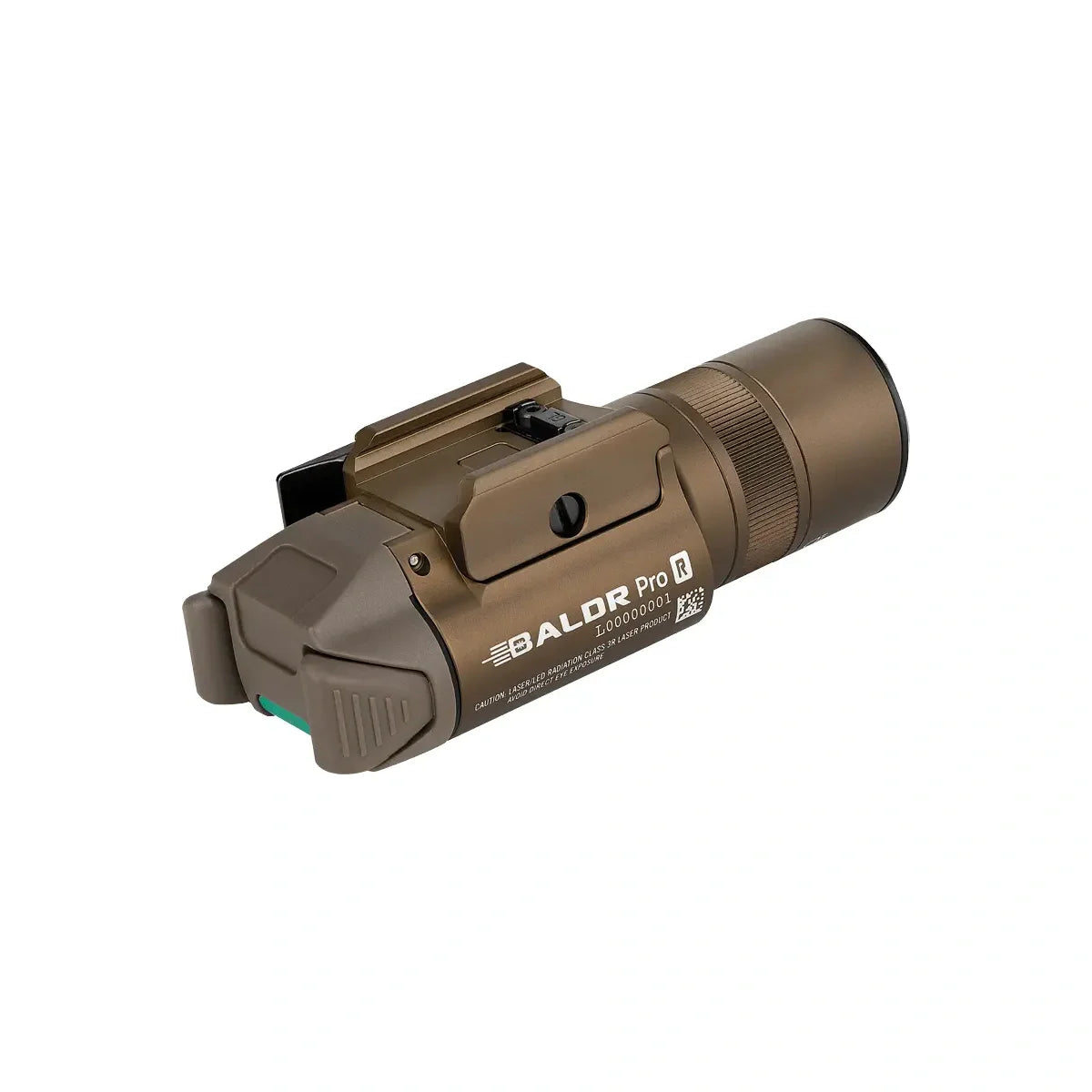 Ліхтар з ЛЦВ Olight Baldr Pro R Green Laser Desert Tan