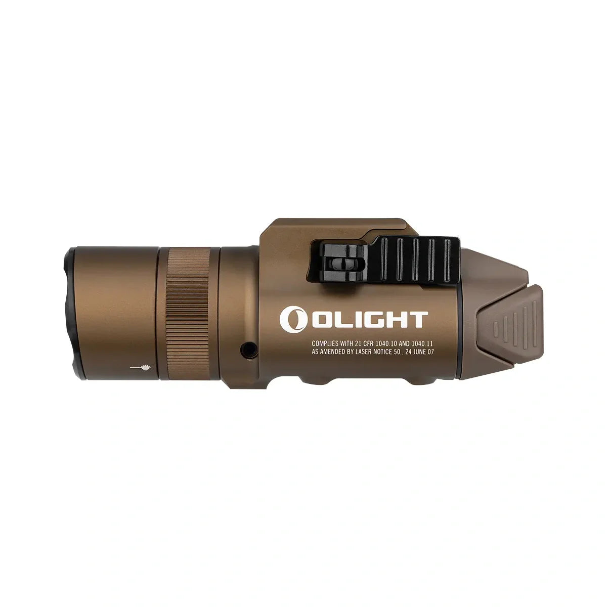 Ліхтар з ЛЦВ Olight Baldr Pro R Green Laser Desert Tan