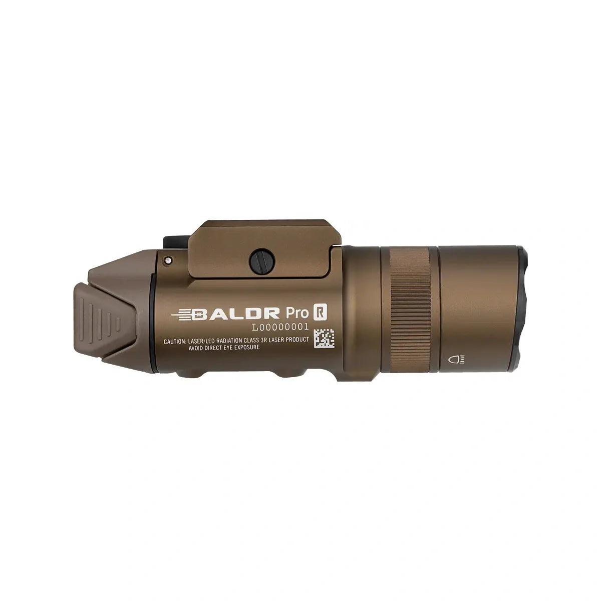 Ліхтар з ЛЦВ Olight Baldr Pro R Green Laser Desert Tan