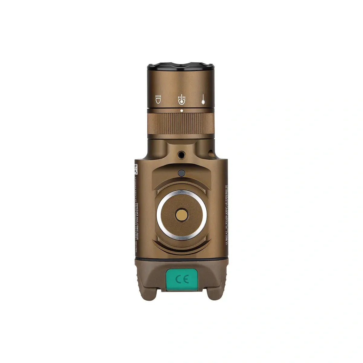 Ліхтар з ЛЦВ Olight Baldr Pro R Green Laser Desert Tan
