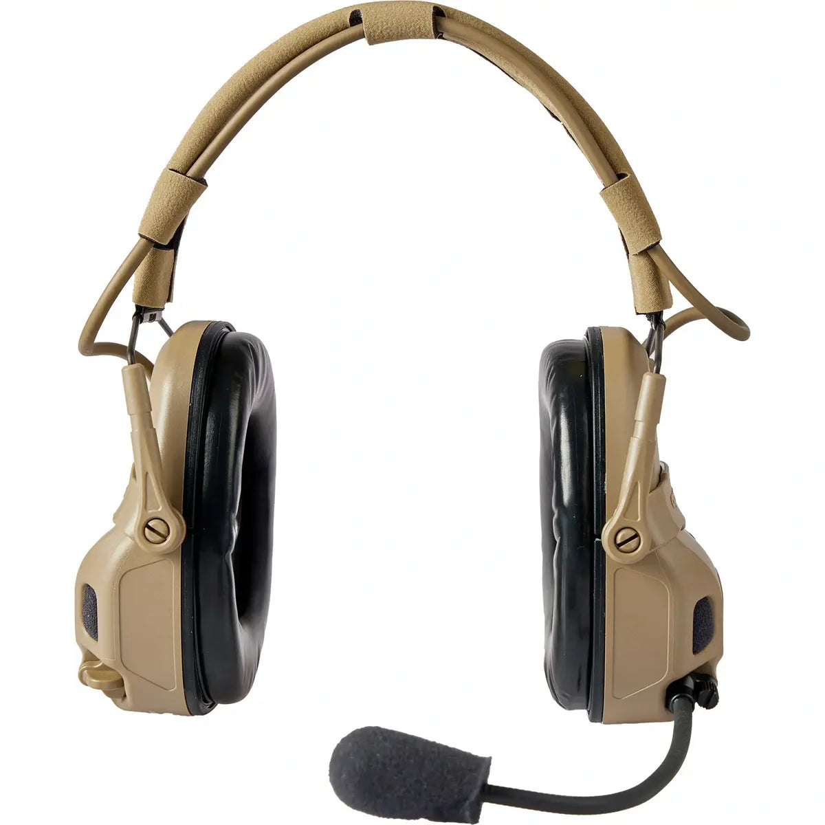 Активні навушники Ops-Core AMP Communication Headset-Connectorized. Верхній тримач. Tan