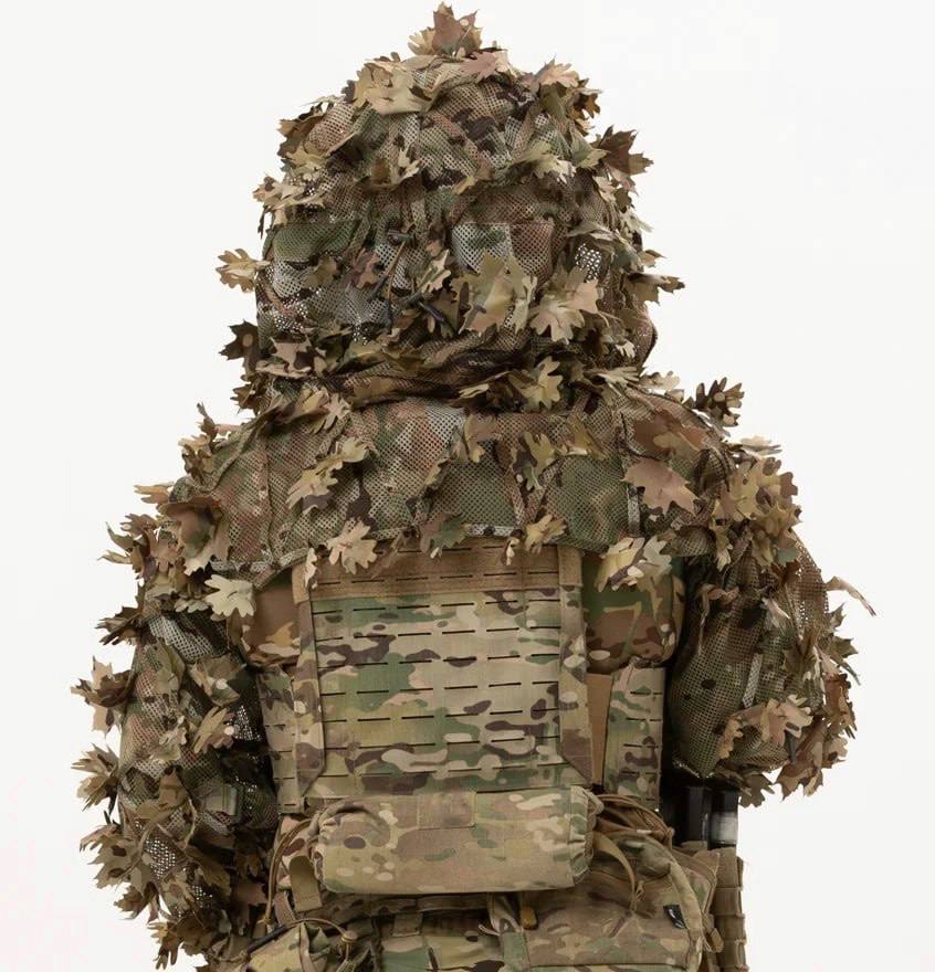 Накидка Viper hood V 1 з листям