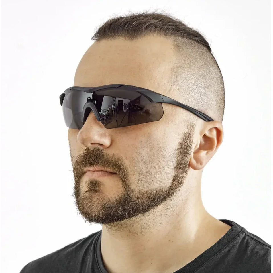 Окуляри захисні Wiley X Vapor 2.5. 3 лінзи (Grey/Clear/Light Rust)
