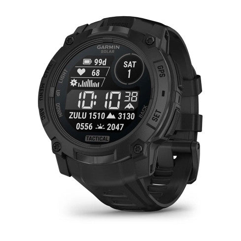 Годинник Garmin Instinct® 3 – 50 мм, Solar, Tactical Edition