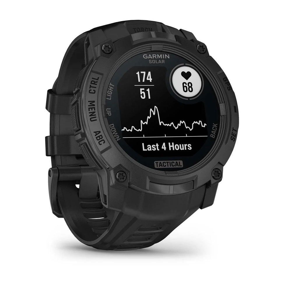 Годинник Garmin Instinct® 3 – 50 мм, Solar, Tactical Edition