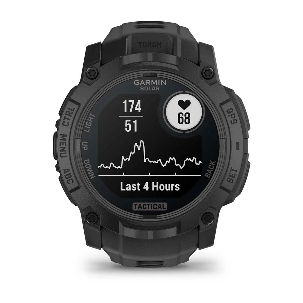 Годинник Garmin Instinct® 3 – 50 мм, Solar, Tactical Edition