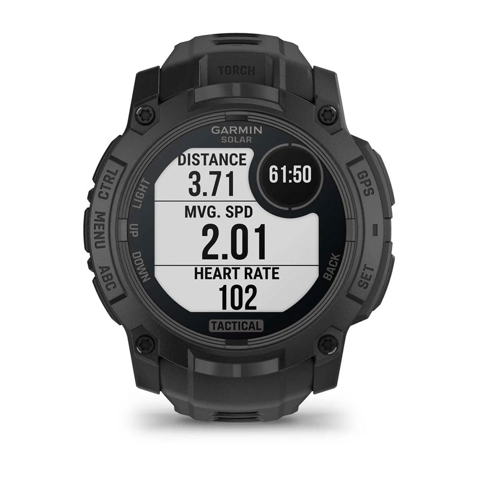 Годинник Garmin Instinct® 3 – 50 мм, Solar, Tactical Edition