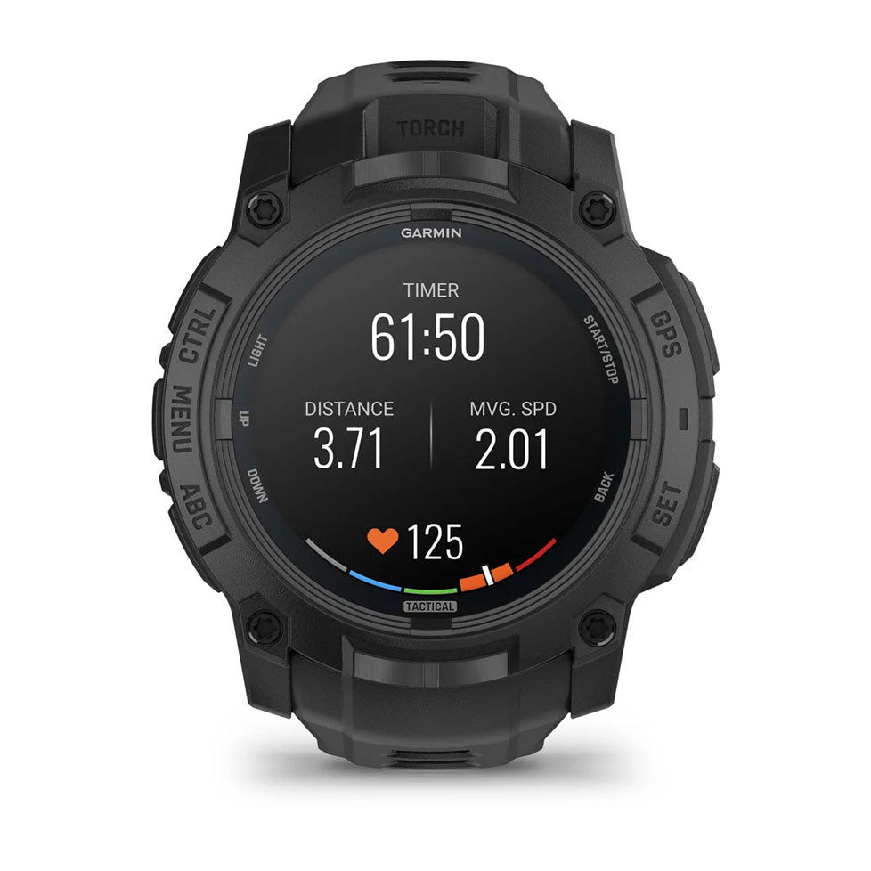 Годинник Garmin Instinct® 3 – 50 мм, AMOLED, Tactical Edition