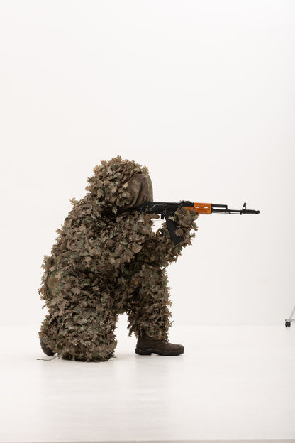 Накидка Ghillie V 7 "сухе поле" основа Мультикам