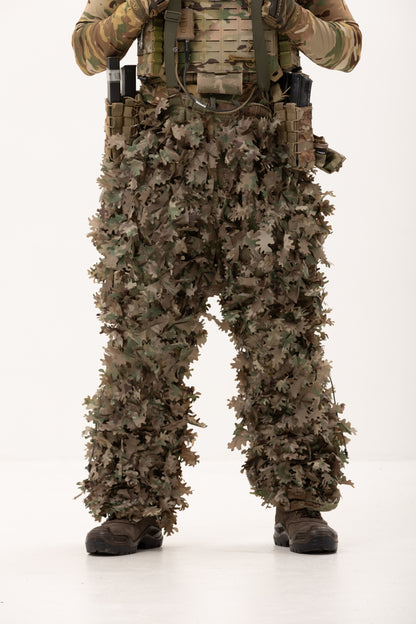 Накидка Ghillie V 7 "сухе поле" основа Мультикам
