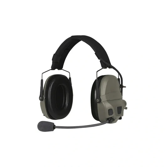 Активні навушники Ops-Core AMP Communication Headset-Connectorized. NFMI. Верхній тримач. Ranger Green
