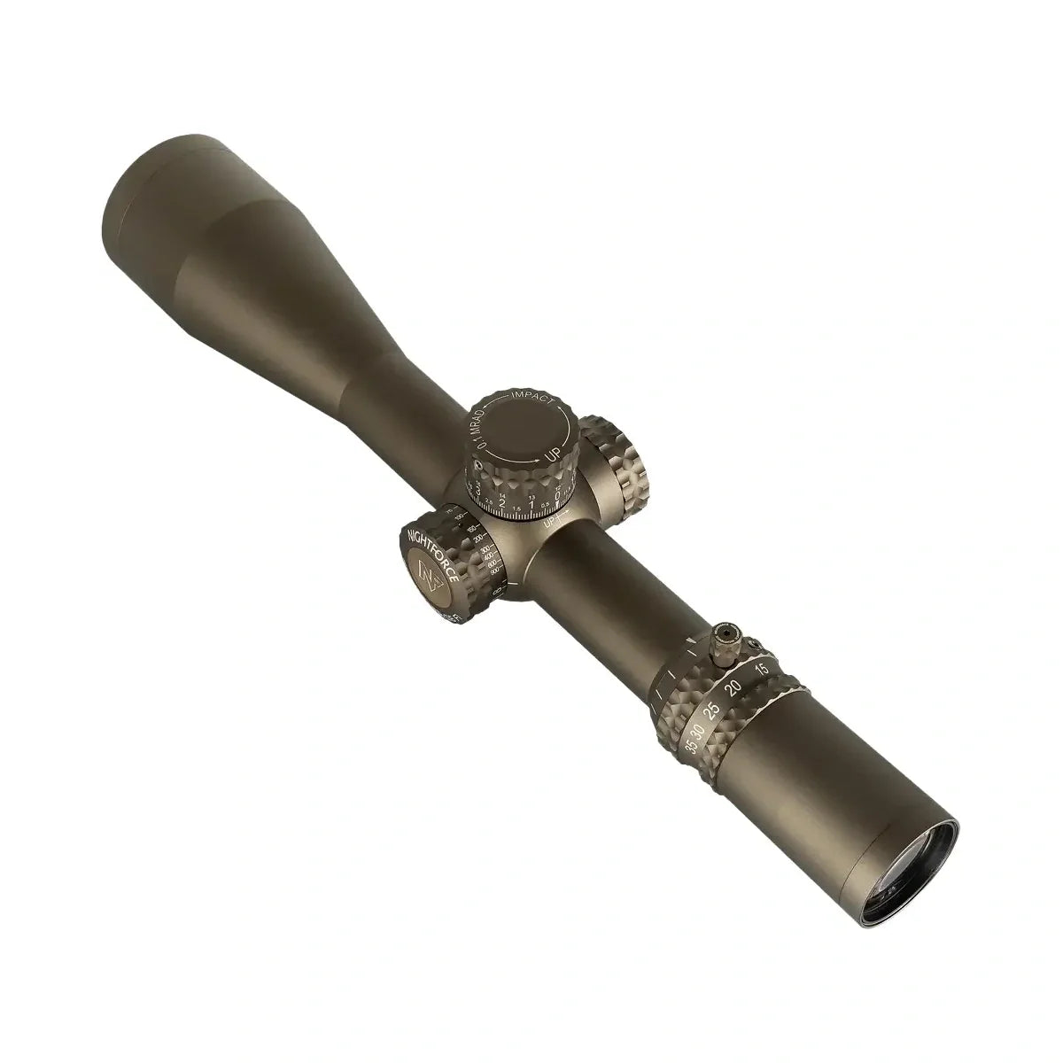 Приціл Nightforce ATACR 7-35x56 ZeroS F1 0.1Mil сітка TreMor3 з підсвічуванням. Dark Earth