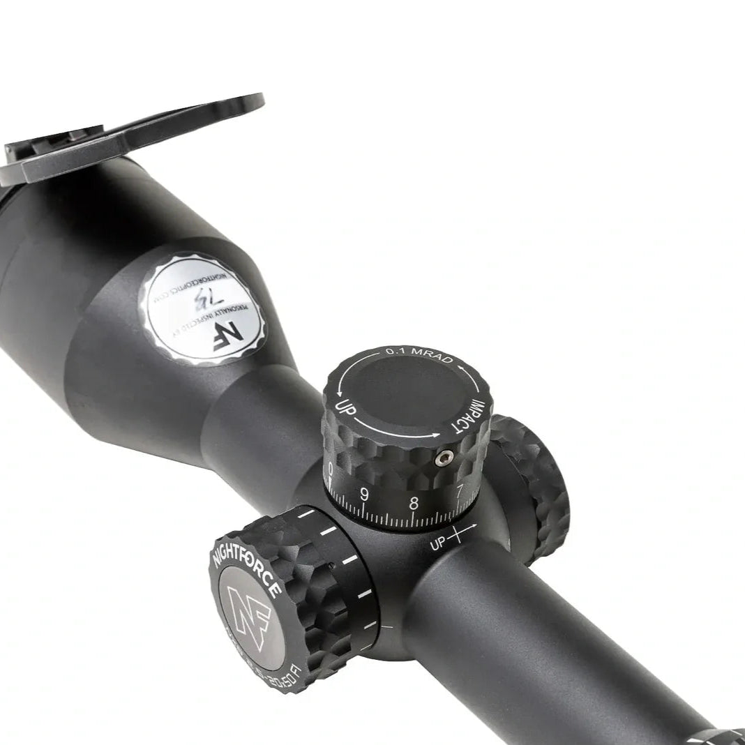 Приціл Nightforce NX8 2.5-20x50 F1 ZeroS. Сітка Mil-XT з підсвічуванням